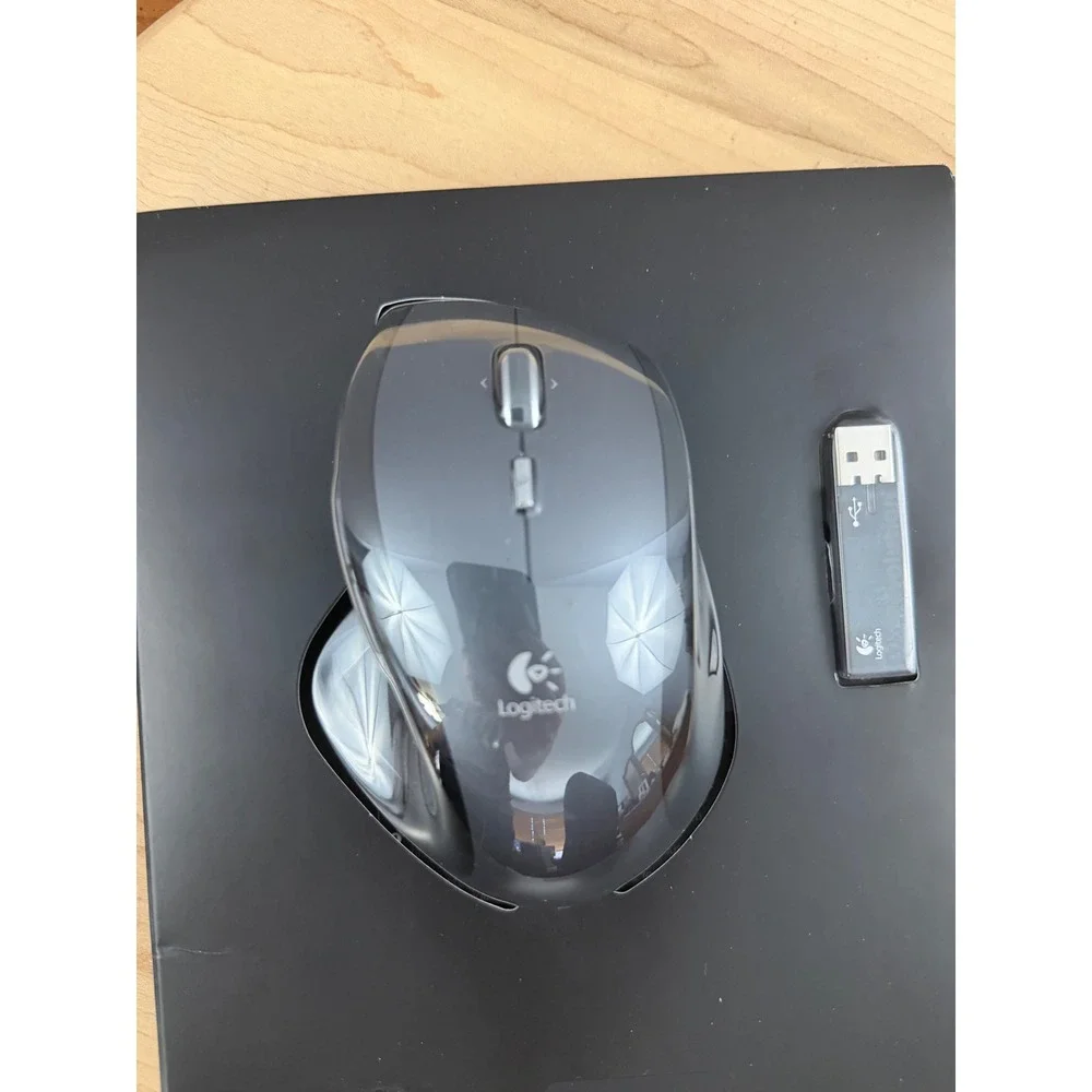 Logitech MX Revolution Wireless Laser Mouse M-RBQ124 Box Insert & USB Dongle